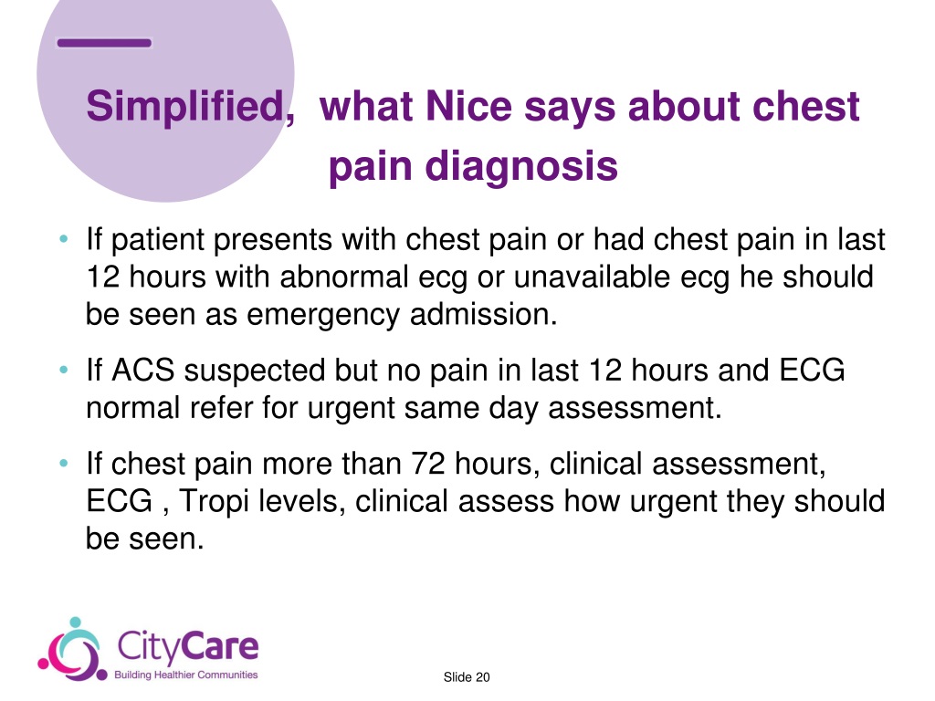 PPT - Stable Angina management according to NICE guidelines PowerPoint