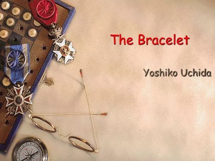 the bracelet by yoshiko uchida