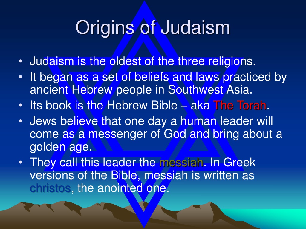 judaism, christianity, and islam all originated in the middle east.