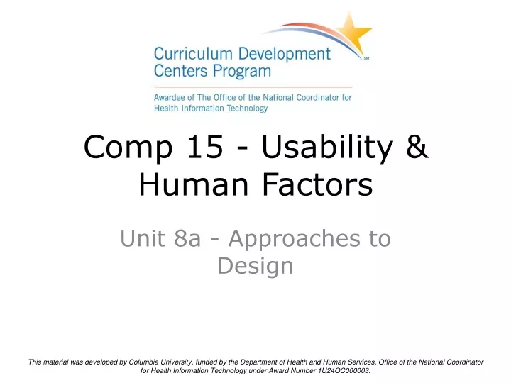 PPT - Comp 15 - Usability & Human Factors PowerPoint Presentation, Free ...