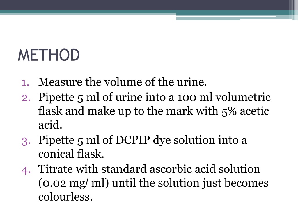how to make ascorbic acid solution