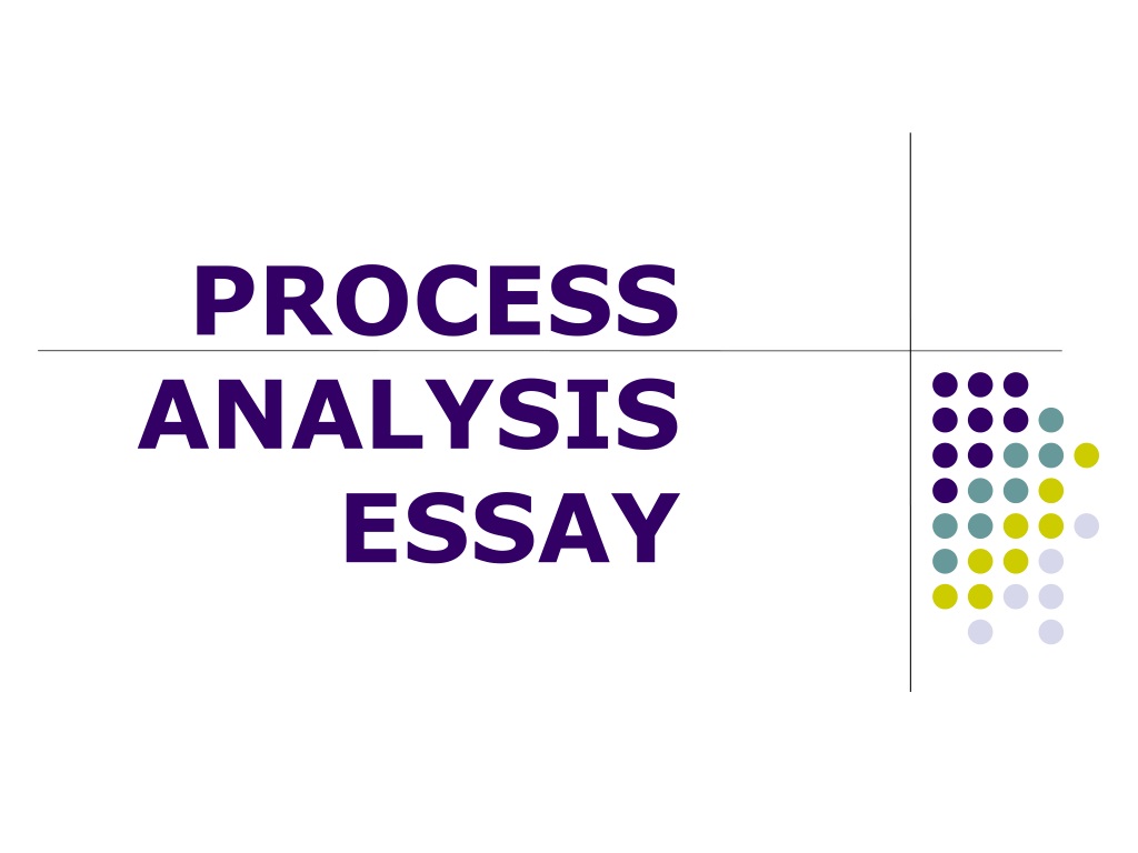 directional process analysis essay