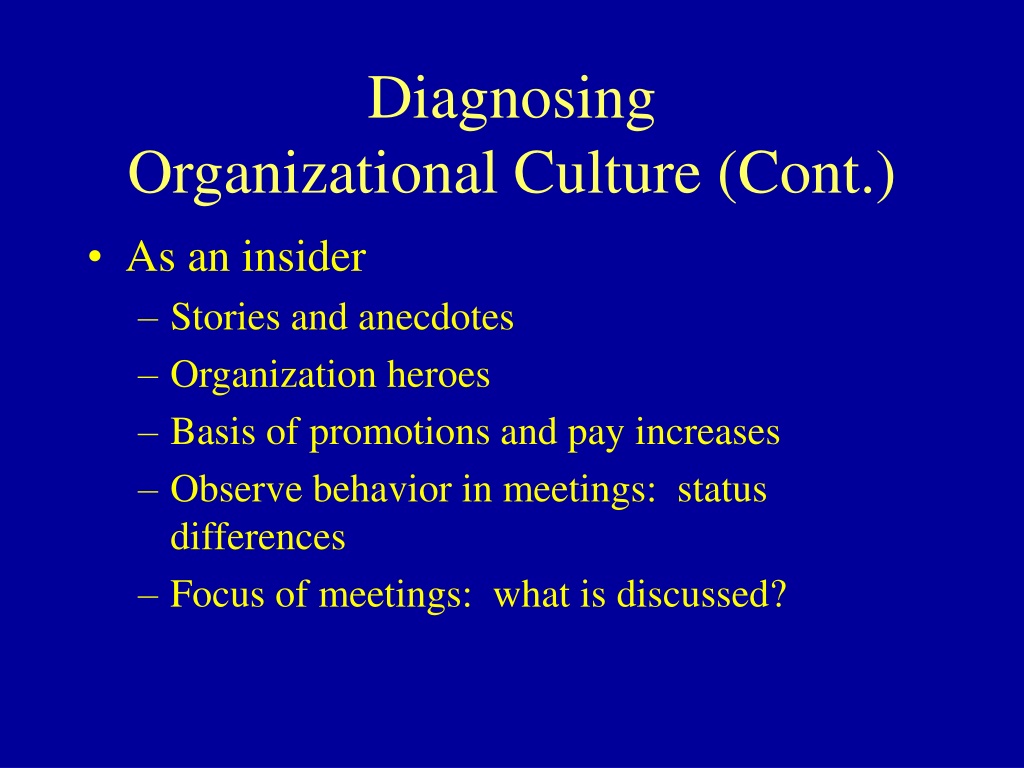 PPT - Chapter 4 Organizational Culture PowerPoint Presentation, free
