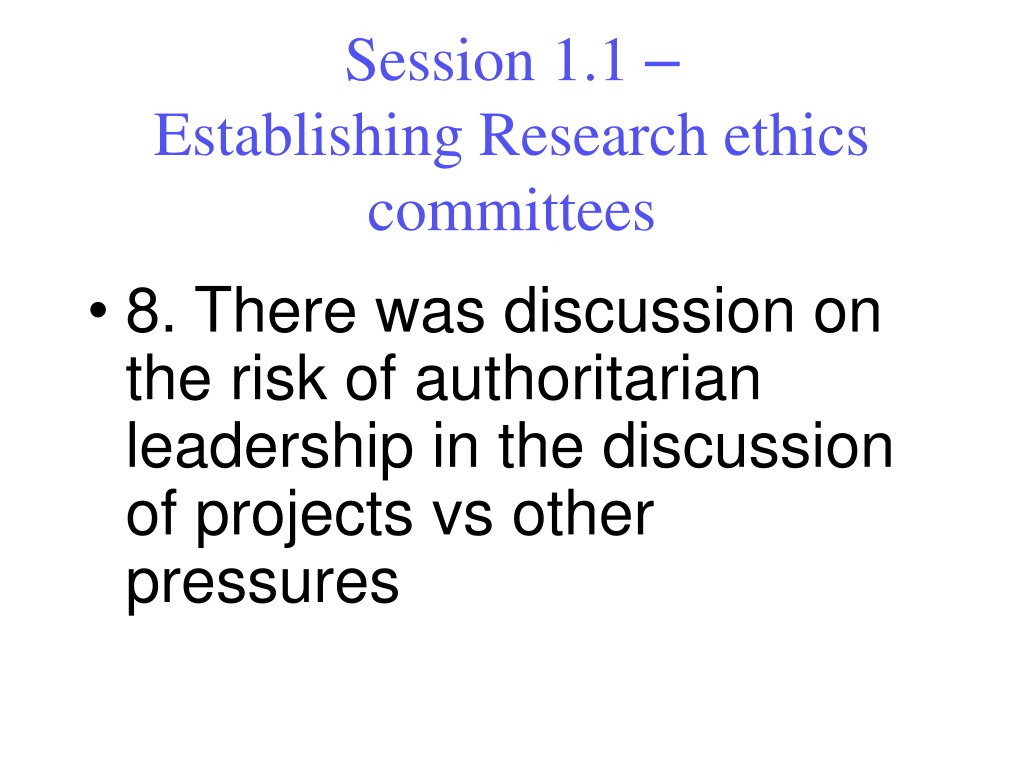 governance arrangements for research ethics committees 2020 edition