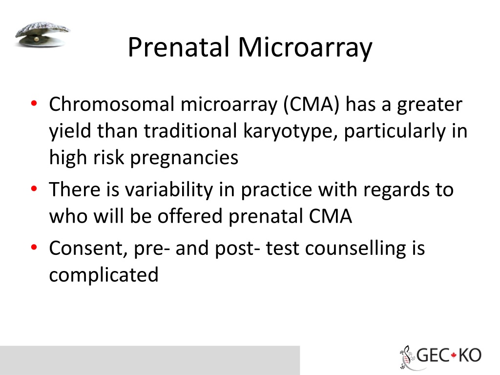 PPT - Prenatal Chromosomal Microarray PowerPoint Presentation, Free ...