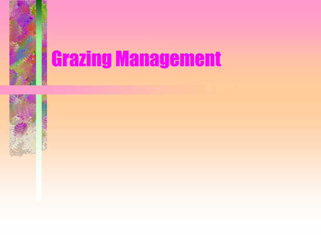 PPT - Grazing Management PowerPoint Presentation, Free Download - ID ...