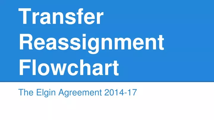 transfer vs reassignment csc