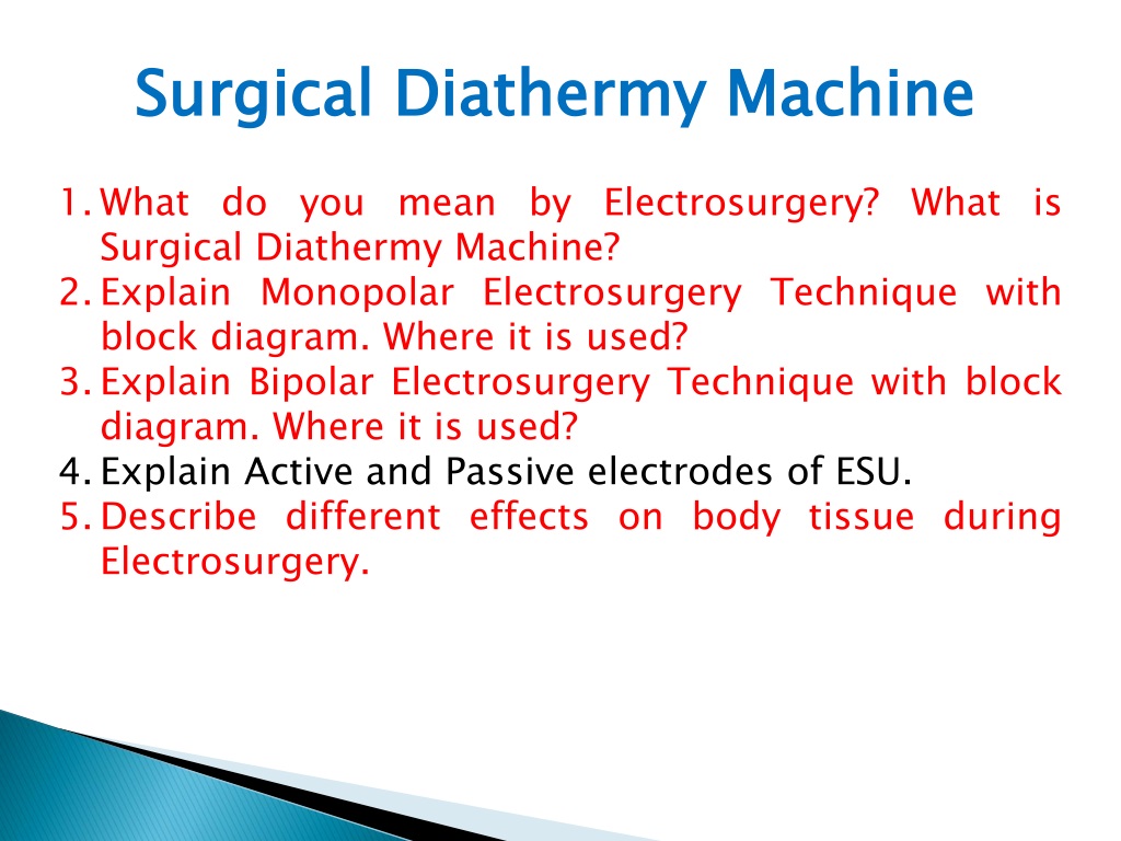 Mini Monopolar and Bipolar Electrocautery Plastic Surgery