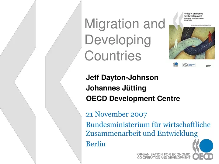 migration and developing countries n.