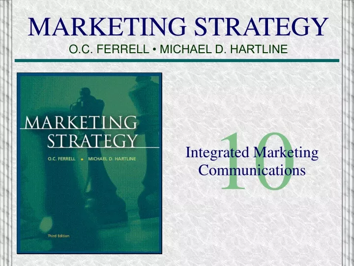 PPT - MARKETING STRATEGY O.C. FERRELL • MICHAEL D. HARTLINE PowerPoint ...