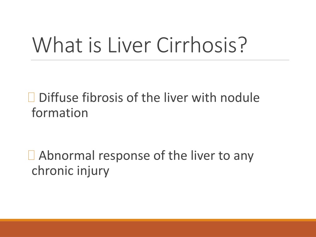 Ppt Complications Of Liver Cirrhosis Powerpoint Presentation Free Download Id9578832