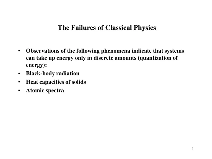 ppt-the-failures-of-classical-physics-powerpoint-presentation-free