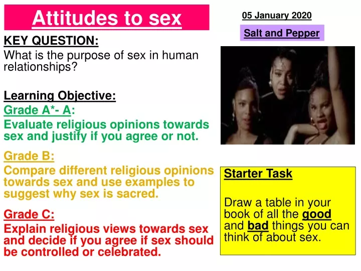 Ppt Attitudes To Sex Powerpoint Presentation Free Download Id 9583305