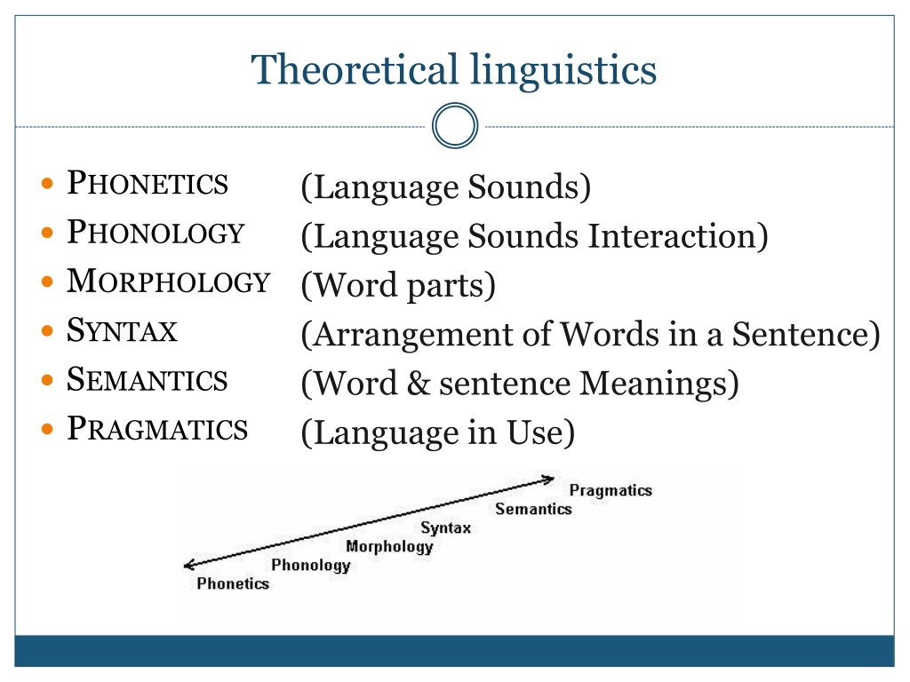 theoretical linguistics phd