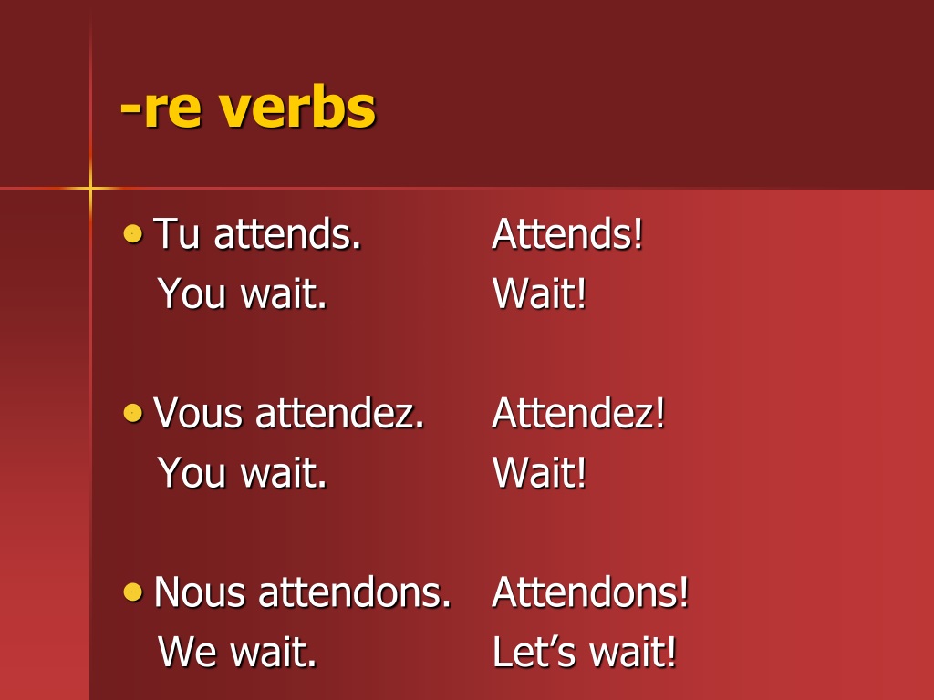 PPT - L’impératif PowerPoint Presentation, Free Download - ID:9583505