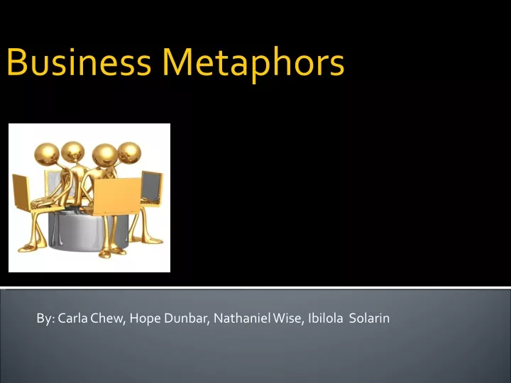business metaphors n.