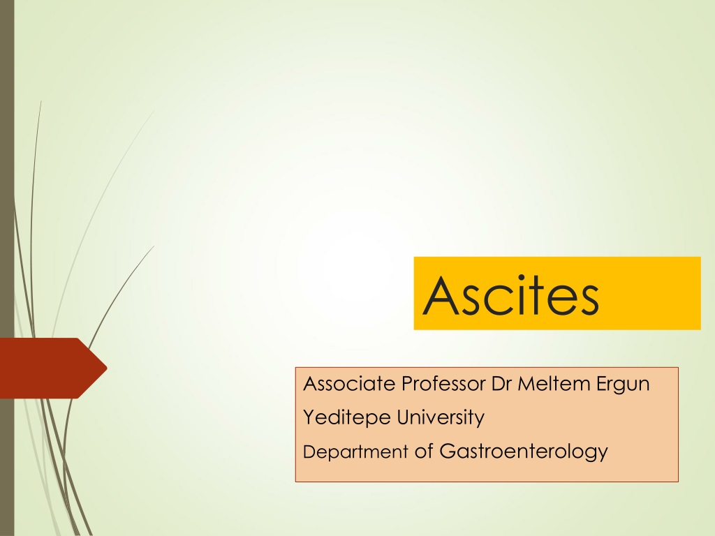 case presentation of ascites ppt