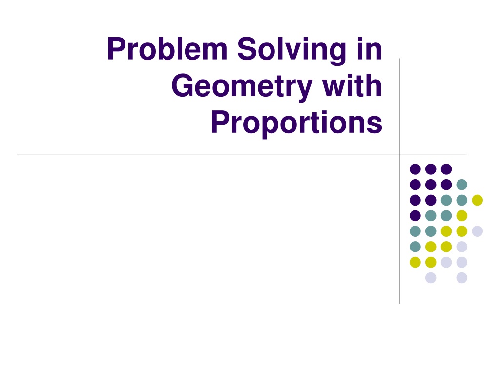 problem solving with proportions