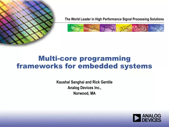 ppt-multi-core-programming-frameworks-for-embedded-systems-powerpoint