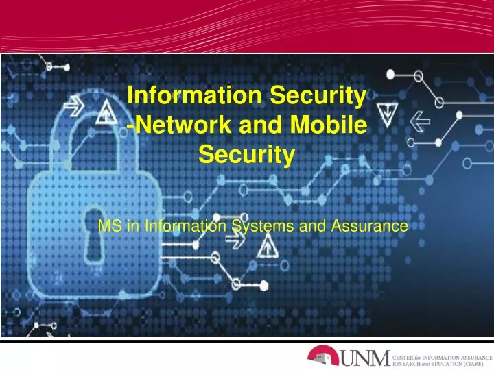 information security network and mobile security n.
