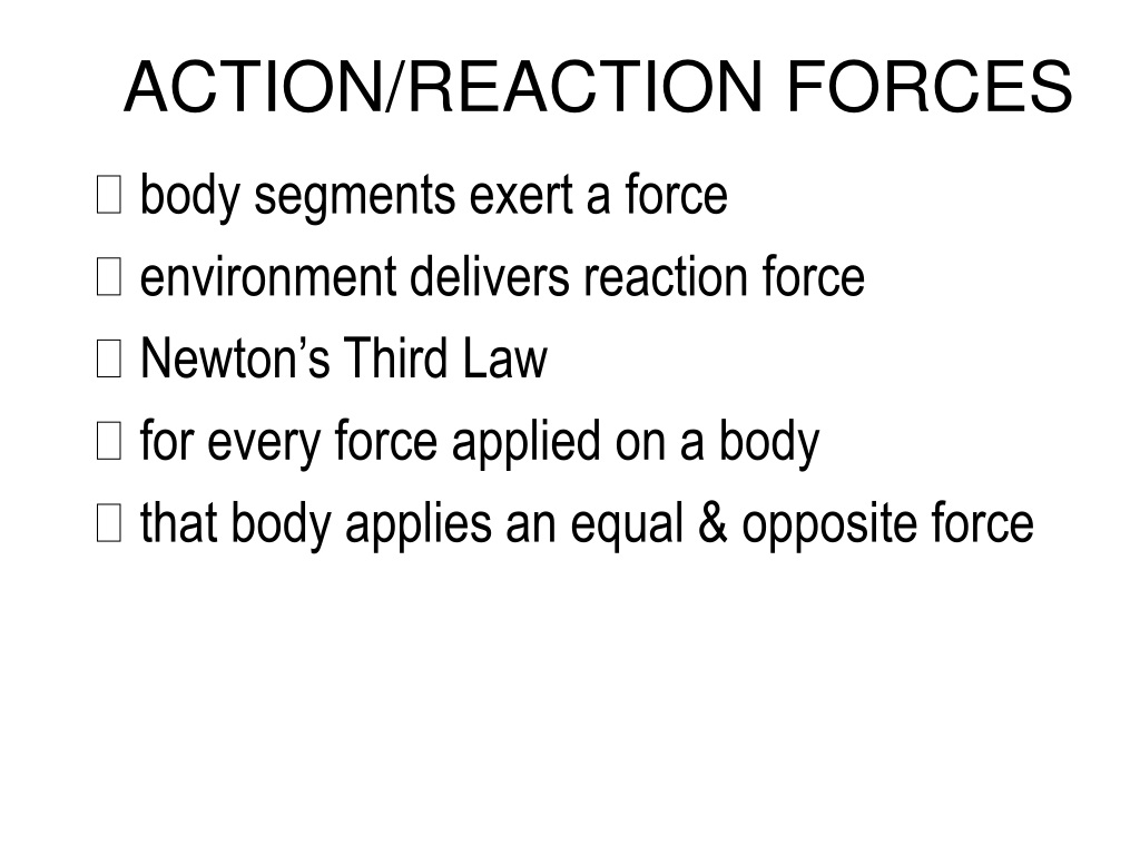 Lesson 17: Newton's 3rd Law (Action-Reaction)