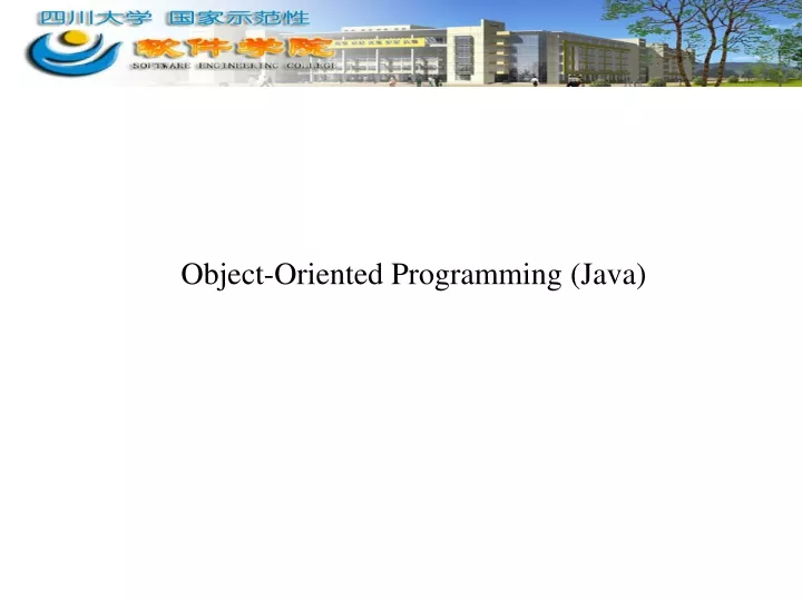 object oriented programming java n.