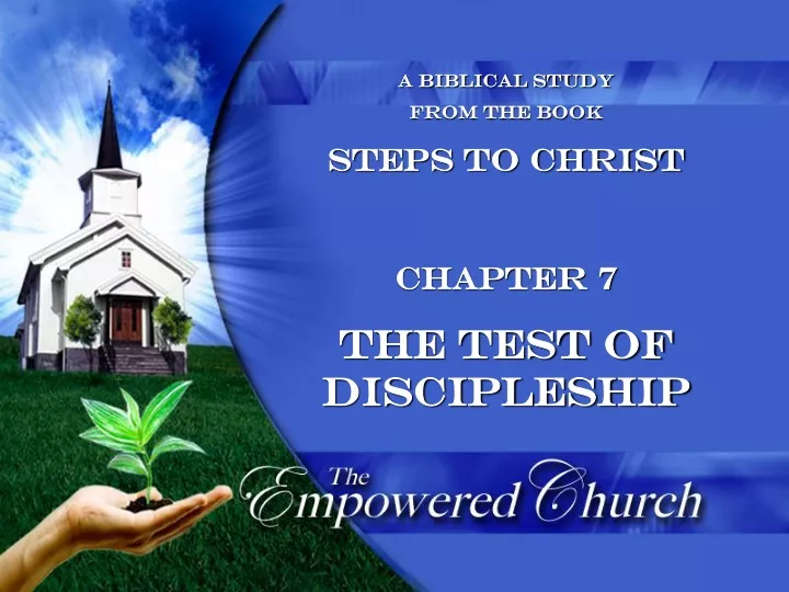steps to christ bible study guide