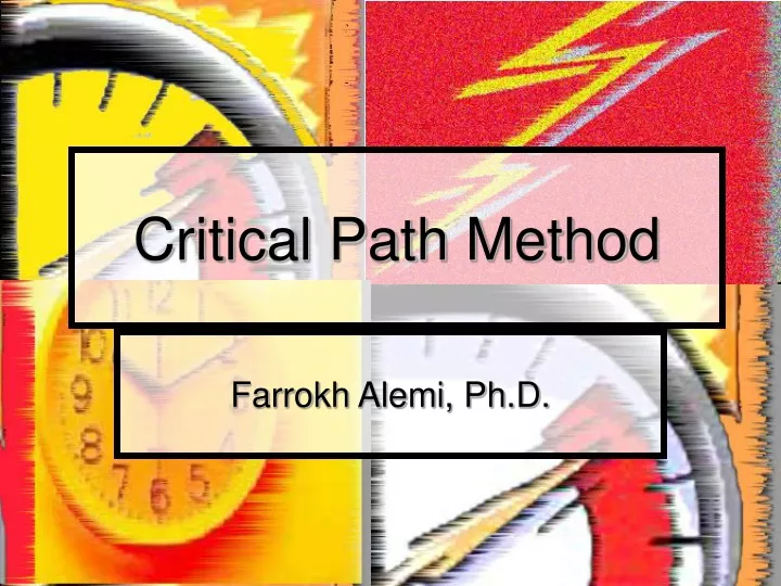 Critical Path Method software, free download Mac