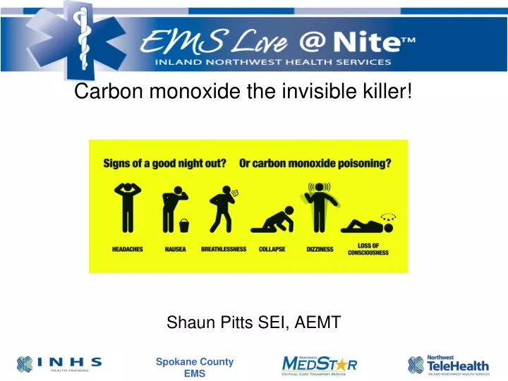 PPT - Carbon monoxide the invisible killer! PowerPoint Presentation, free download - ID:9590637