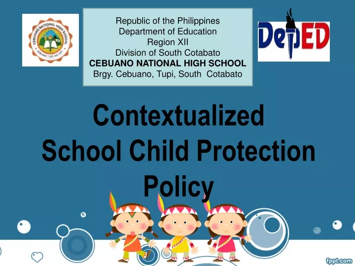 child protection policy powerpoint presentation