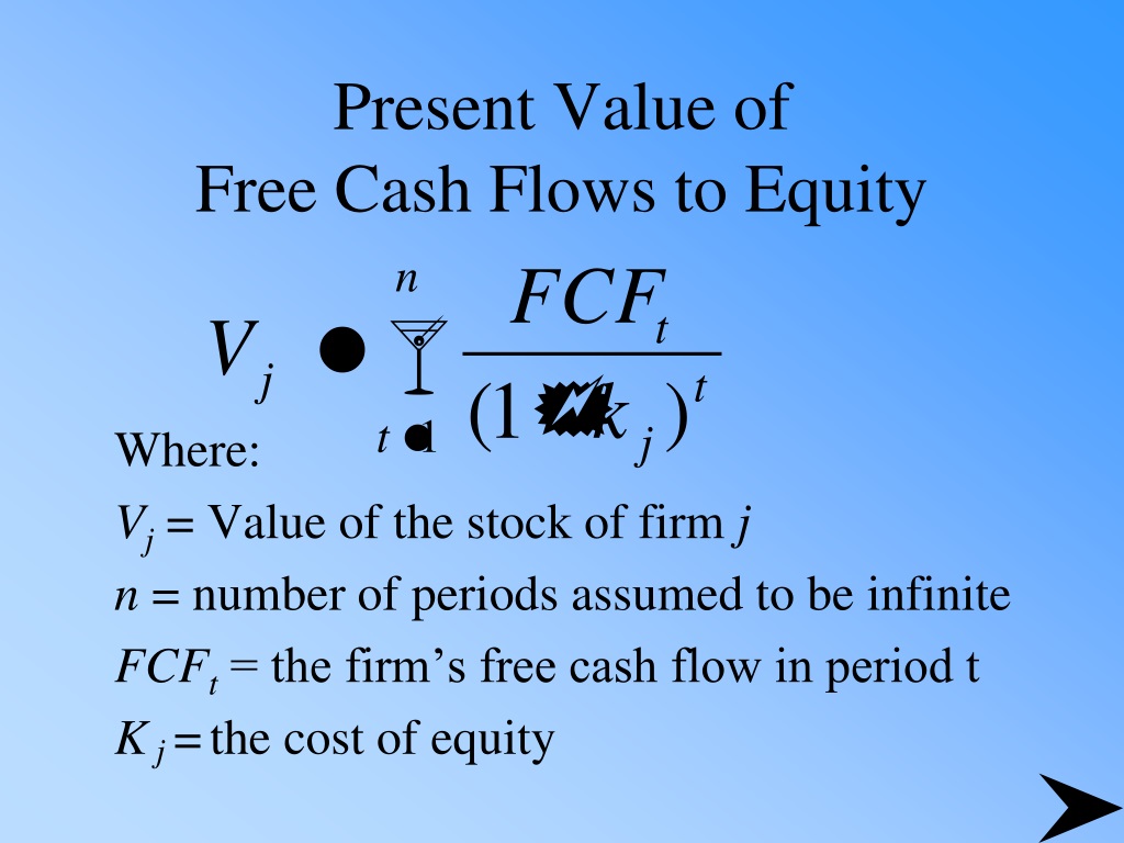 free cash flow to equity