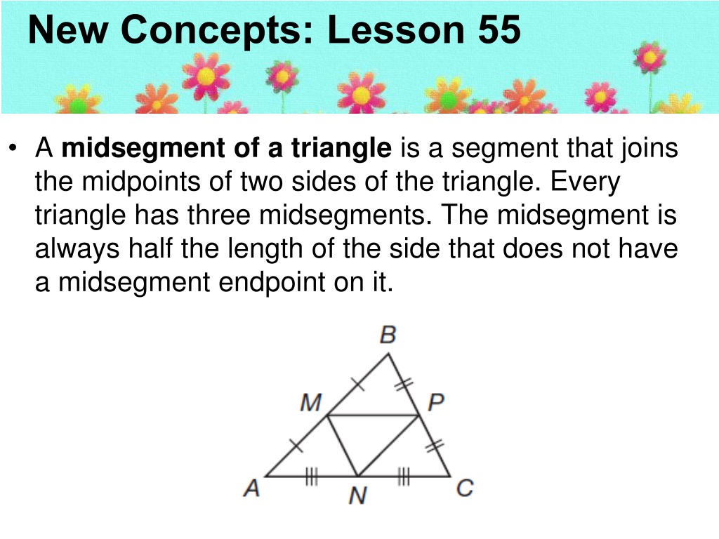 Ppt Triangle Midsegment Theorem Powerpoint Presentation Free Download Id9592688 6716