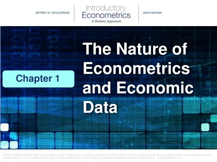 PPT - The Nature Of Econometrics And Economic Data PowerPoint ...