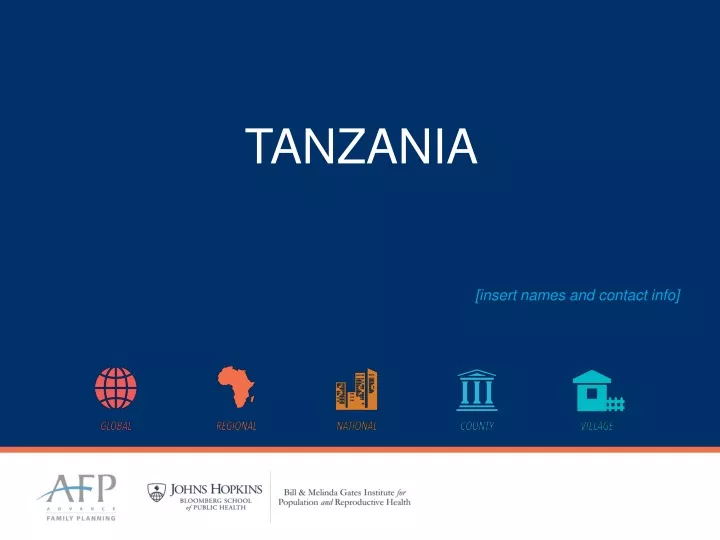 Ppt Tanzania Powerpoint Presentation Free Download Id