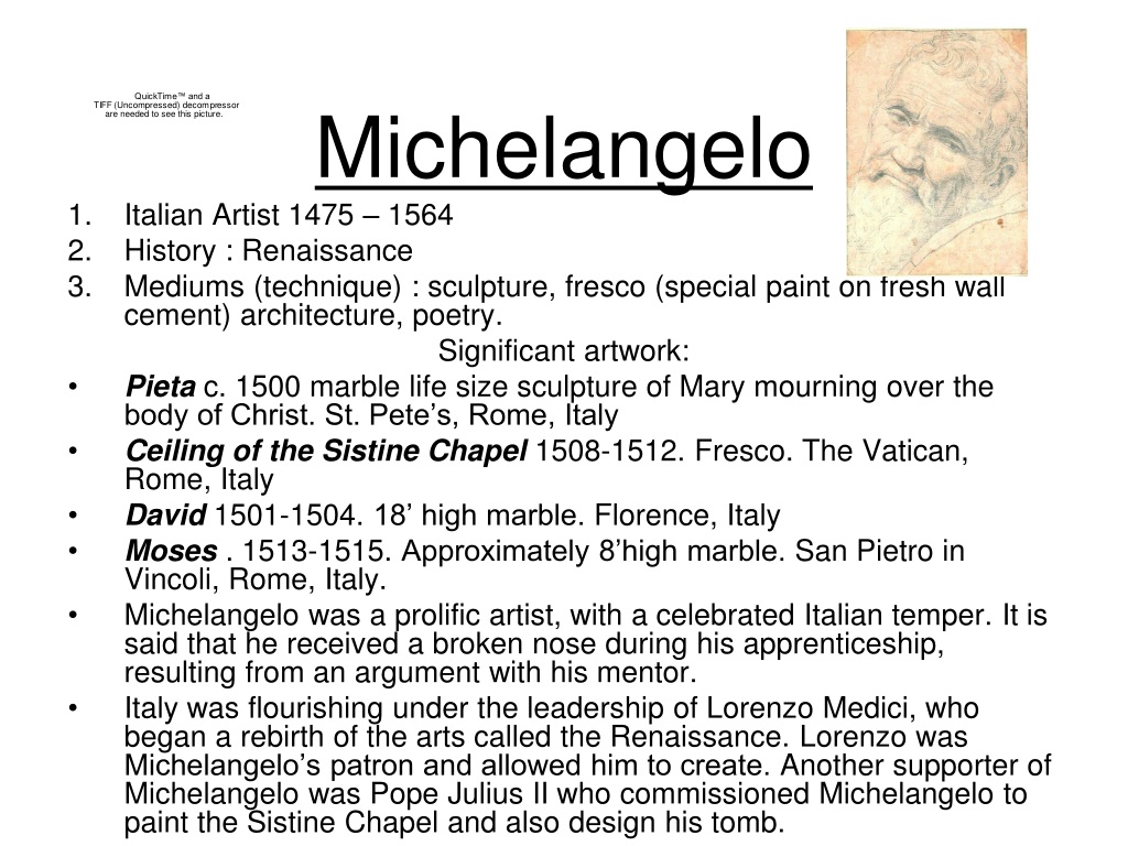 michelangelo art history essay