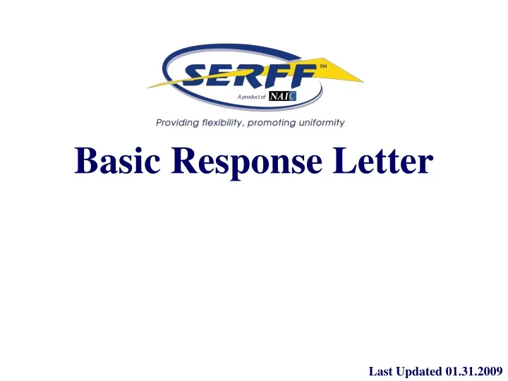 basic response letter n.