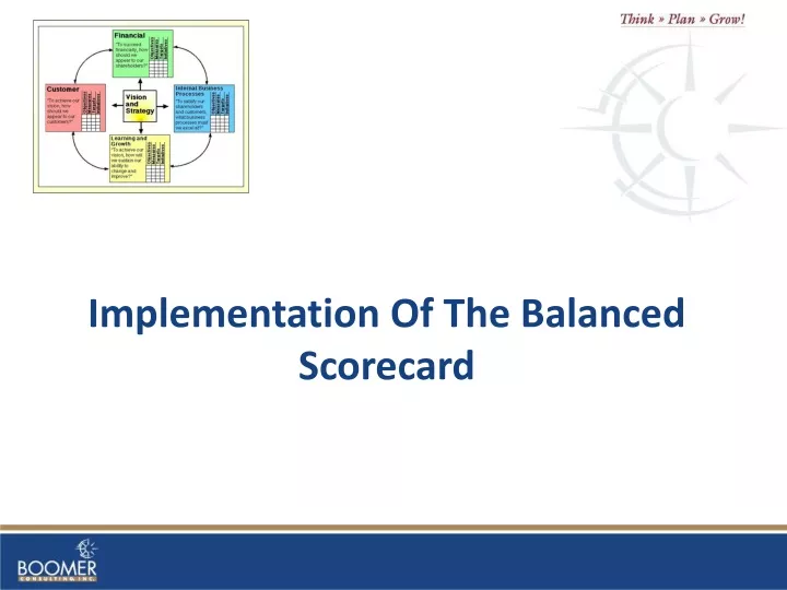 PPT - Implementation Of The Balanced Scorecard PowerPoint Presentation ...