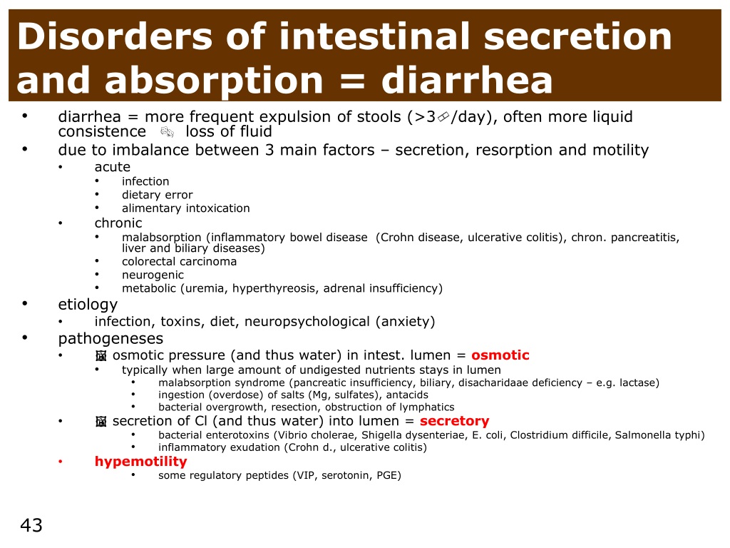 Ppt Pathophysiology Of Git I Powerpoint Presentation Free Download Id9599189 