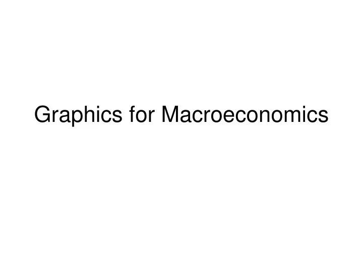 PPT - Graphics for Macroeconomics PowerPoint Presentation, free ...