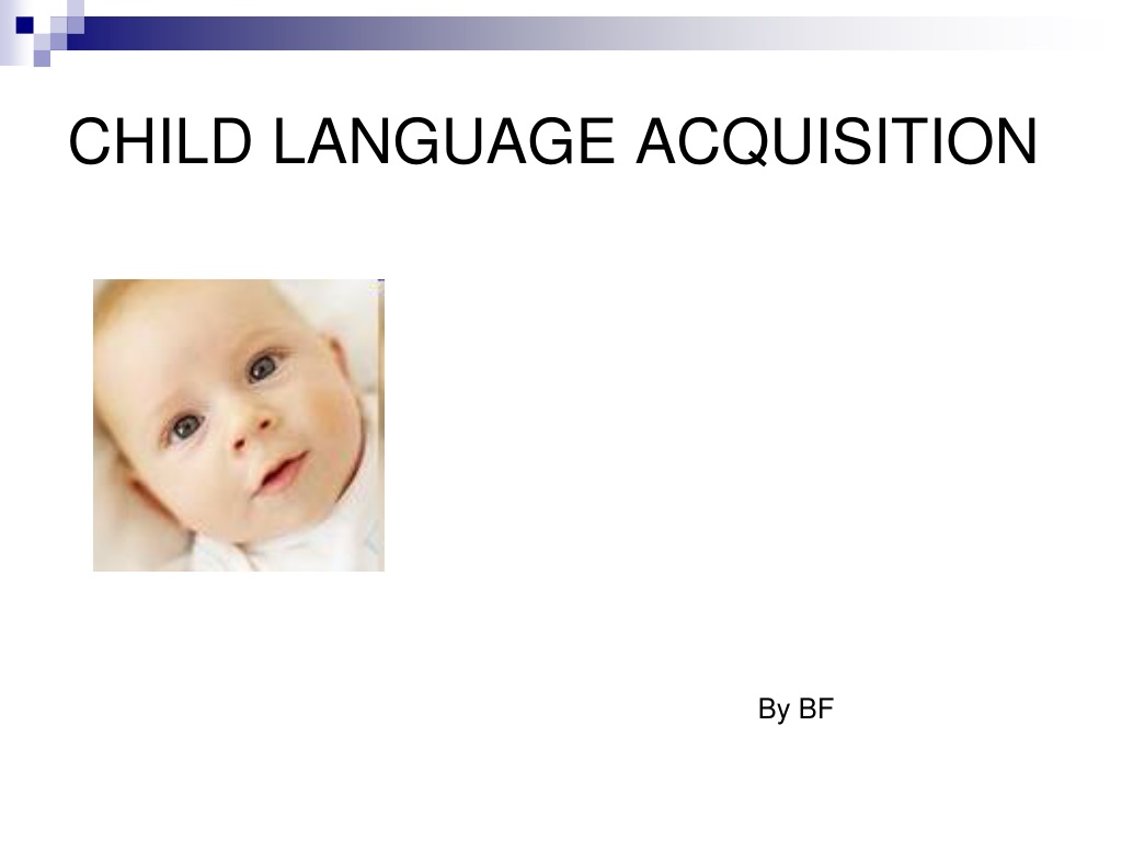 child language acquisition dissertation ideas