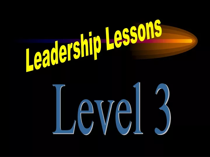 PPT - Leadership Lessons PowerPoint Presentation, Free Download - ID ...