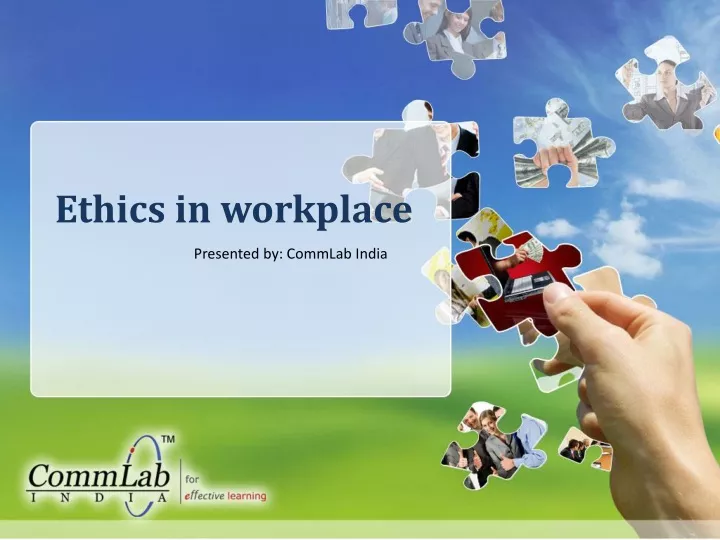presentation about work ethics