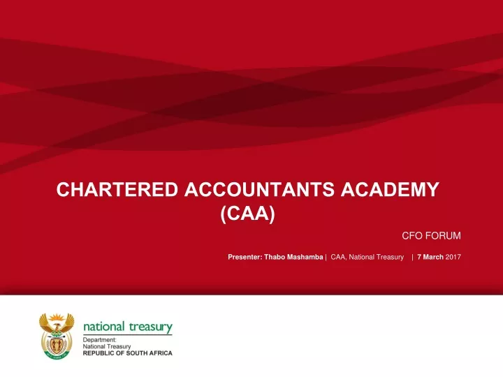 chartered accountants academy caa n.
