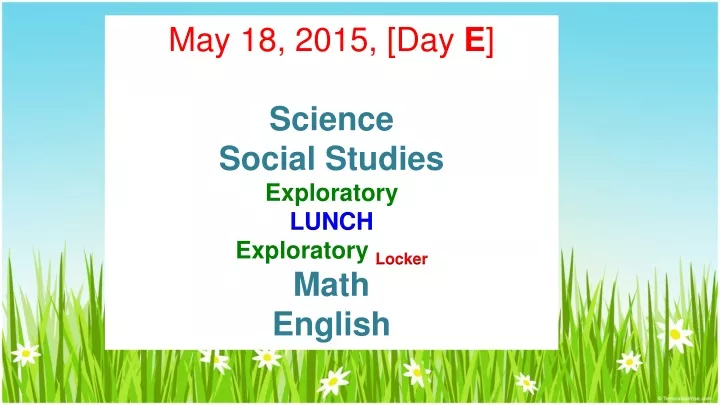 may 18 2015 day e science social studies n.
