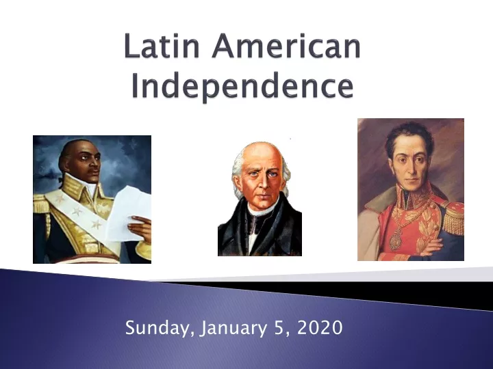 latin american independence n.