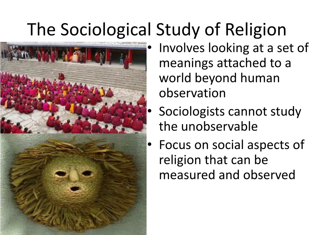 PPT - Ch. 14 – Religion And Sociology PowerPoint Presentation, Free ...