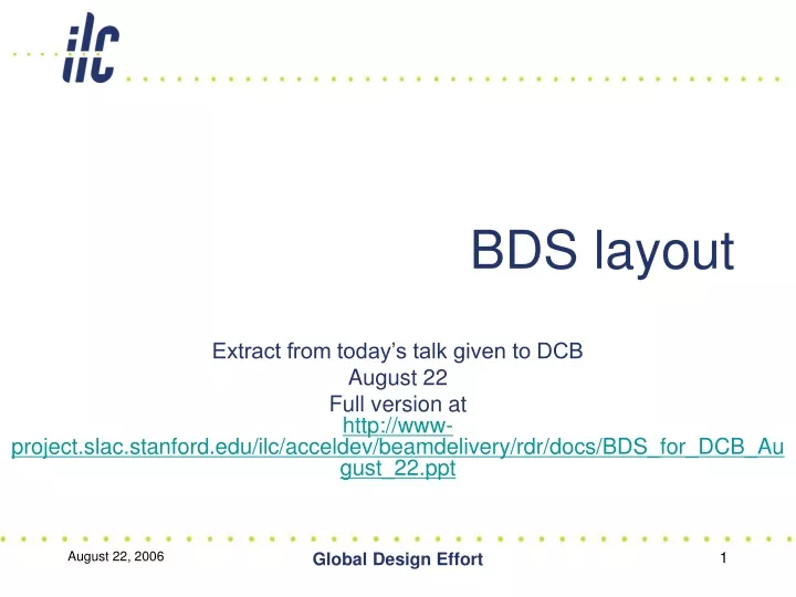 paper presentation bds