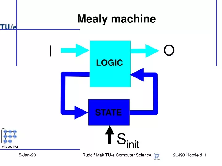 mealy machine n.