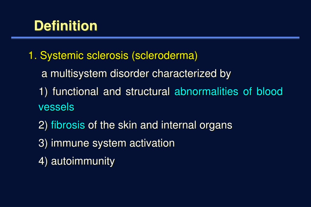 Ppt Scleroderma Systemic Sclerosis Powerpoint Presentation Free