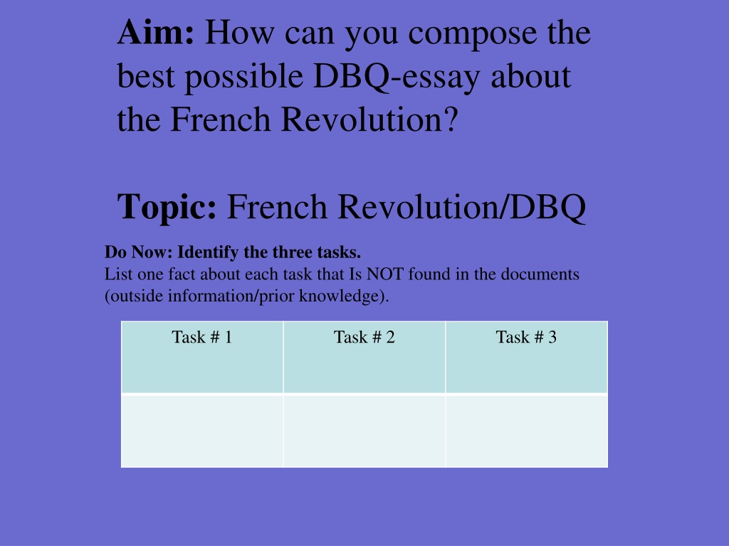 french revolution dbq essay example